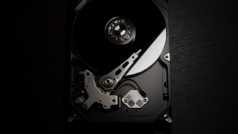 The inner workings of a hard disk drive
